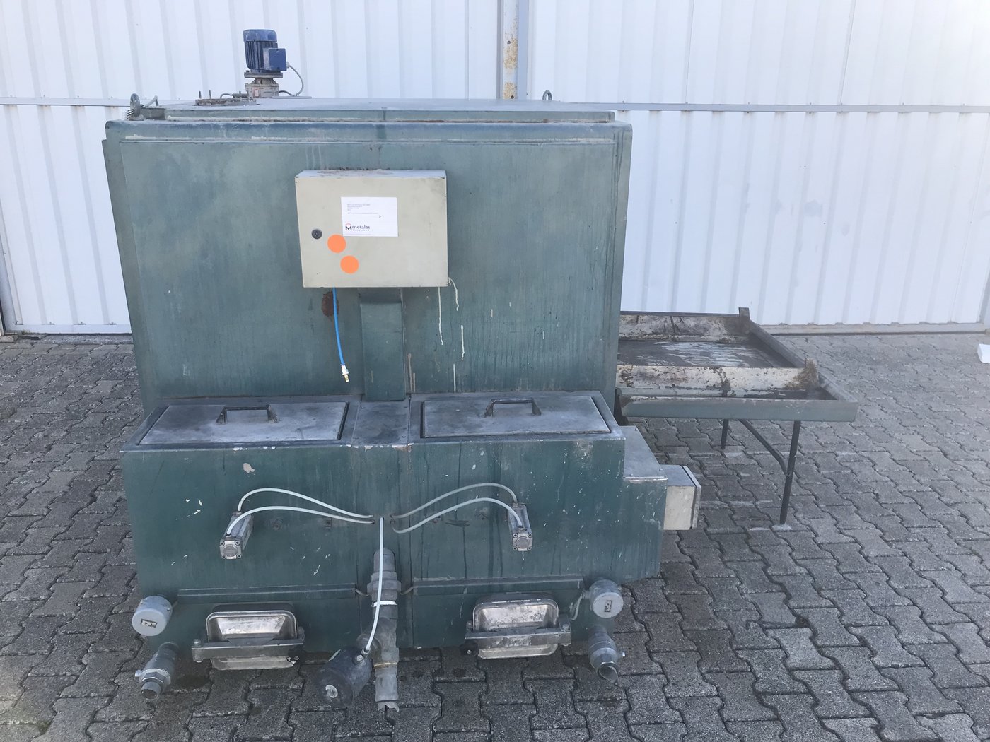 Zweitankanlage Metalas MC 1500 Frontlader